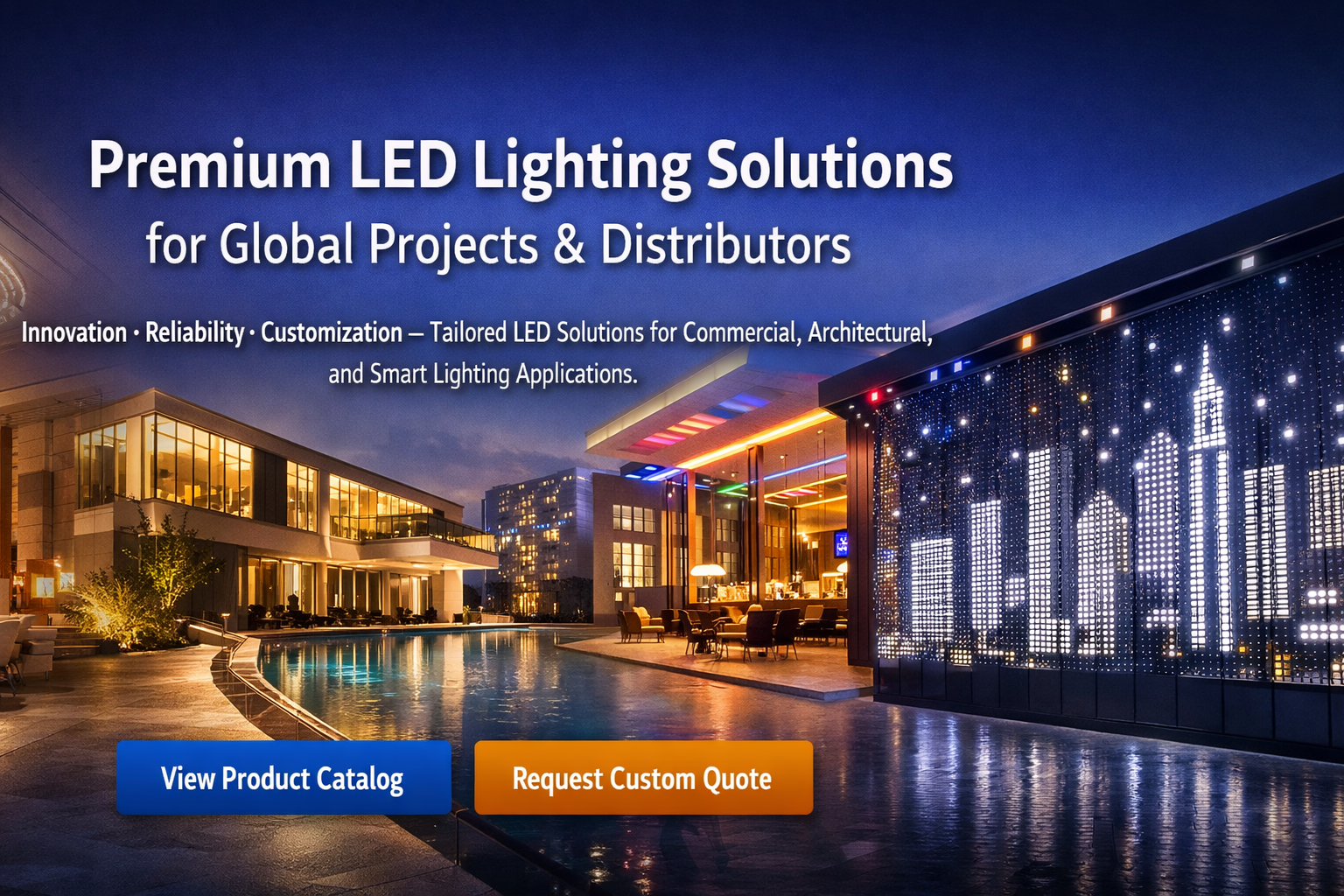 Qualität RGB-LED-Leuchten usine