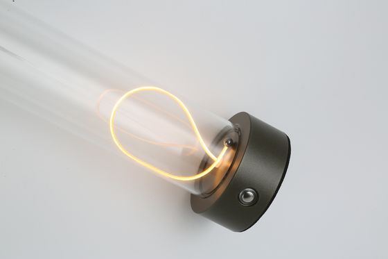 Minimalistische Schreibtischlampe Kabellose Tischlampen LED Wiederaufladbare moderne Nachttischleuchten Dimmbar