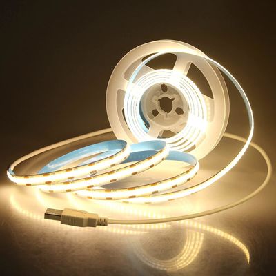 Farbwechsel 32,8FT LED Cob Streifenleuchten mit 480 LEDs 24V Spannung CE/RoHS Zertifizierung