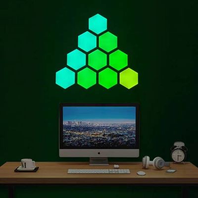 RGBIC 16,7 Millionen Smart Hexagon Light Einstellbare Helligkeit 24V Spannung 25000 Stunden Lebenserwartung