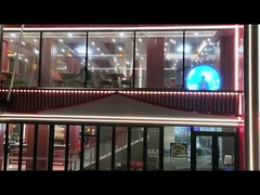 Neueste Technologie-LED Flexibles transparentes Bildschirmgehäuse